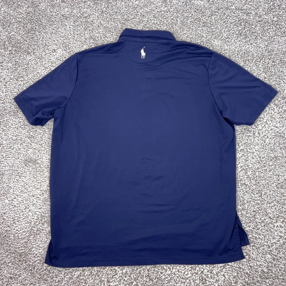 Polo Golf Ralph Lauren Mens Shirt‎ Mens XXL Navy Blue Golf LPGA Championship